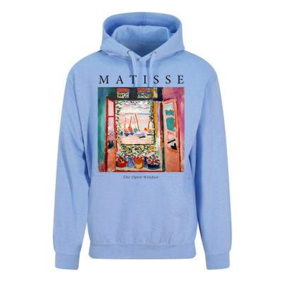 Henri Matisse The Open Window Famous Artwork Painting Unisex Surf Hoodie