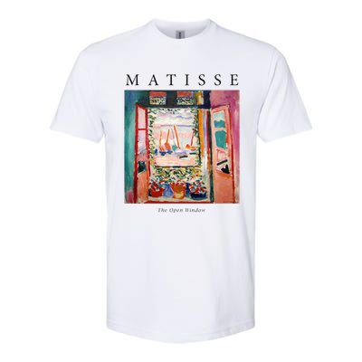 Henri Matisse The Open Window Famous Artwork Painting Softstyle CVC T-Shirt