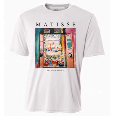 Henri Matisse The Open Window Famous Artwork Painting Cooling Performance Crew T-Shirt