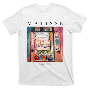 Henri Matisse The Open Window Famous Artwork Painting T-Shirt