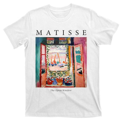 Henri Matisse The Open Window Famous Artwork Painting T-Shirt