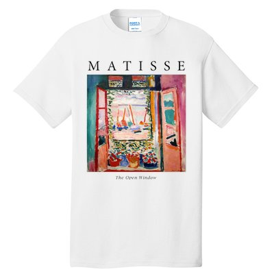 Henri Matisse The Open Window Famous Artwork Painting Tall T-Shirt