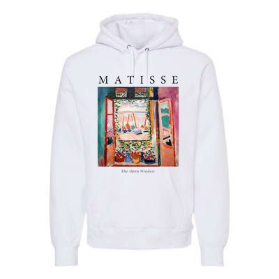 Henri Matisse The Open Window Famous Artwork Painting Premium Hoodie