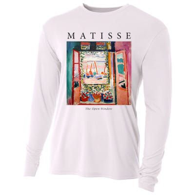 Henri Matisse The Open Window Famous Artwork Painting Cooling Performance Long Sleeve Crew