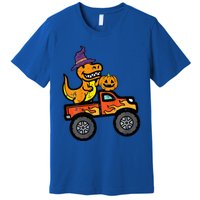 Halloween Monster Truck Dino Trex Costume Premium T-Shirt