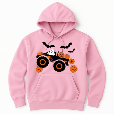 Halloween Monster Truck Ghost S Costume Gift Hoodie