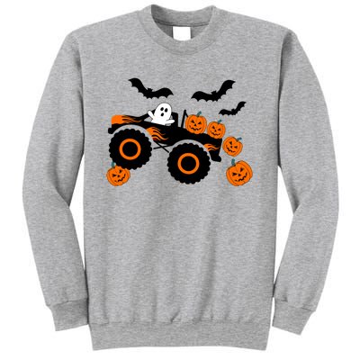 Halloween Monster Truck Ghost S Costume Gift Sweatshirt