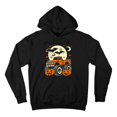 Halloween Monster Truck Pumpkin Halloween Hoodie