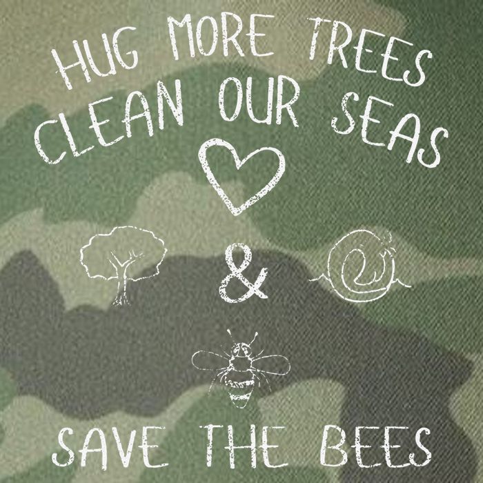 Hug More Trees Clean Our Seas And Save The Bees Gift Long Sleeve Legacy Tie Dye Trucker Hat
