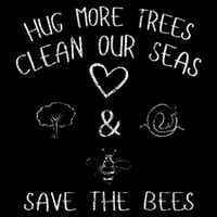 Hug More Trees Clean Our Seas And Save The Bees Gift Long Sleeve Sustainable Bucket Hat