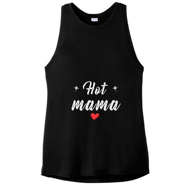 Hot Mama | The Person You Love. Ladies PosiCharge Tri-Blend Wicking Tank