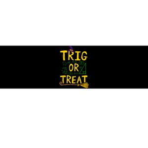 Halloween Math Teacher Trig Or Treat Student School College Bumper Sticker