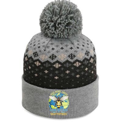 Hug More Trees Clean Our Seas Save The Bees Environtalist Gift The Baniff Cuffed Pom Beanie