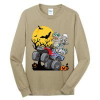 Halloween Monster Truck Pumpkin Mummy Dinosaur T Rex Tall Long Sleeve T-Shirt