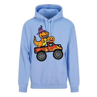 Halloween Monster Truck Dino Trex Costume Unisex Surf Hoodie