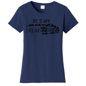 Hes My Treat Matching Couple Halloween Women's T-Shirt