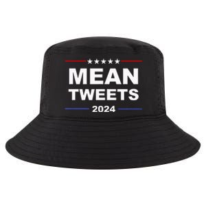 Humorous Mean Tweets & Trump 2024 Political Gear Gop Fans Cool Comfort Performance Bucket Hat