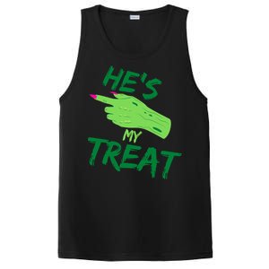 Hes My Treat Shes My Trick Halloween Matching Costume Gift PosiCharge Competitor Tank