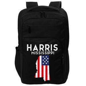 Harris Minnesota Usa State America Travel Minnesotan Impact Tech Backpack