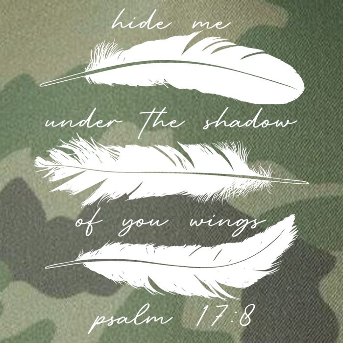 Hide Me Under The Shadow Of You Wings Psalm 17 8 Legacy Tie Dye Trucker Hat