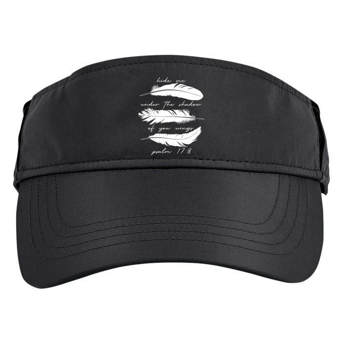 Hide Me Under The Shadow Of You Wings Psalm 17 8 Adult Drive Performance Visor