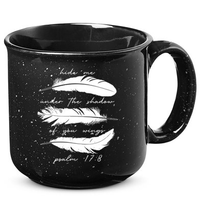 Hide Me Under The Shadow Of You Wings Psalm 17 8 15oz Campfire Ceramic Mug