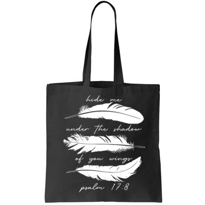 Hide Me Under The Shadow Of You Wings Psalm 17 8 Bag