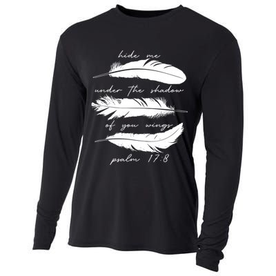 Hide Me Under The Shadow Of You Wings Psalm 17 8 Cooling Performance Long Sleeve Crew