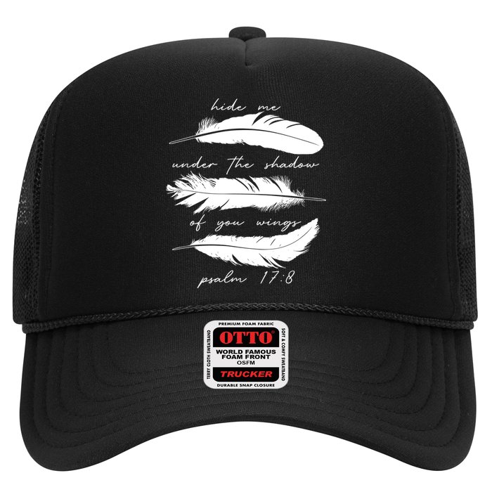 Hide Me Under The Shadow Of You Wings Psalm 17 8 Hat
