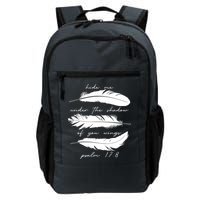 Hide Me Under The Shadow Of You Wings Psalm 17 8 Backpack