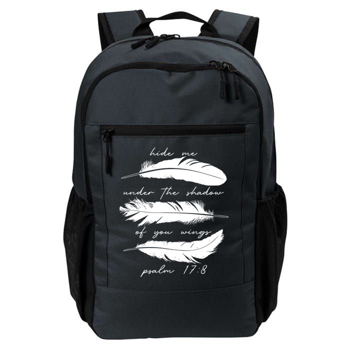 Hide Me Under The Shadow Of You Wings Psalm 17 8 Backpack