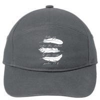 Hide Me Under The Shadow Of You Wings Psalm 17 8 7-Panel Snapback Hat