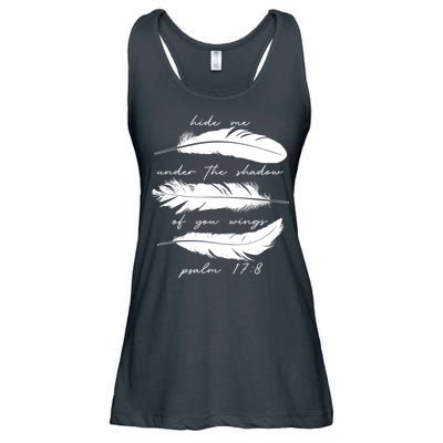 Hide Me Under The Shadow Of You Wings Psalm 17 8 Ladies Essential Flowy Tank