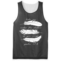 Hide Me Under The Shadow Of You Wings Psalm 17 8 Mesh Reversible Basketball Jersey Tank