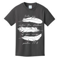 Hide Me Under The Shadow Of You Wings Psalm 17 8 Kids T-Shirt
