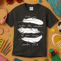 Hide Me Under The Shadow Of You Wings Psalm 17 8 Kids T-Shirt