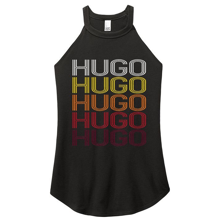 Hugo Mn Vintage Style Minnesota Women's Perfect Tri Rocker Tank