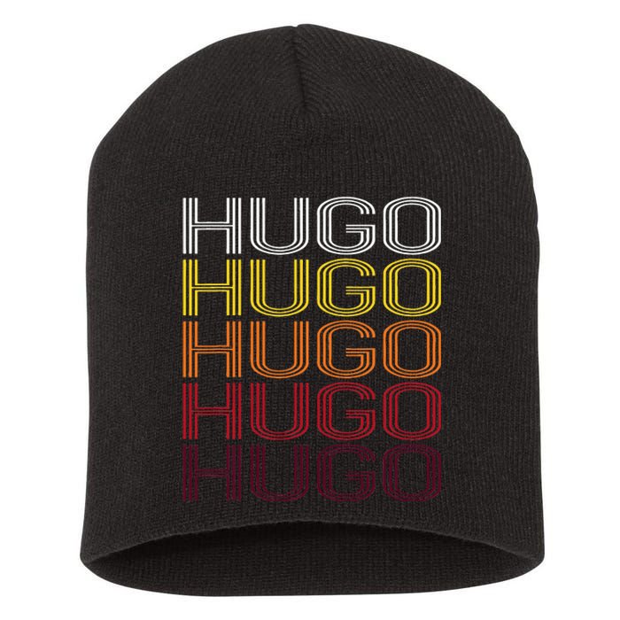 Hugo Mn Vintage Style Minnesota Short Acrylic Beanie