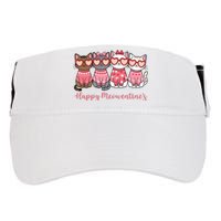 Happy MoewentineS Valentine Cat Funny Lover Adult Drive Performance Visor