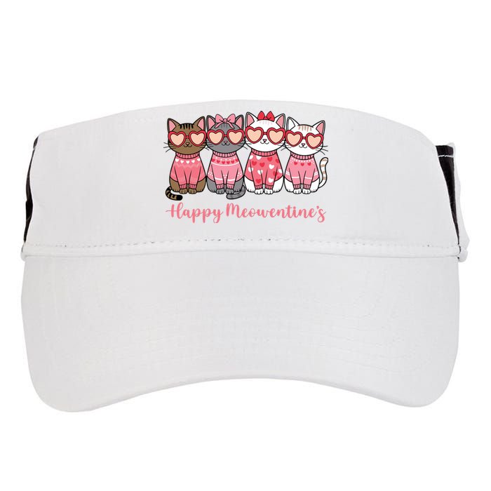 Happy MoewentineS Valentine Cat Funny Lover Adult Drive Performance Visor