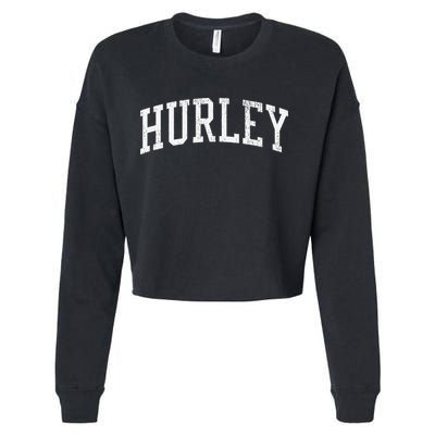 Hurley Mo Vintage Athletic Sports Js02 Cropped Pullover Crew