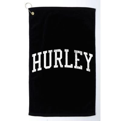 Hurley Mo Vintage Athletic Sports Js02 Platinum Collection Golf Towel