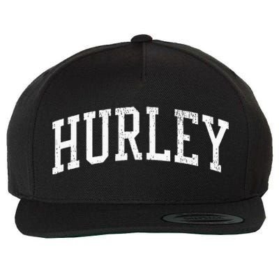 Hurley Mo Vintage Athletic Sports Js02 Wool Snapback Cap