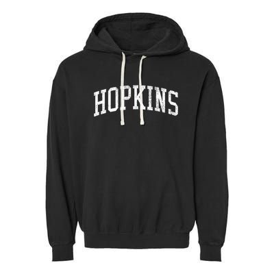 Hopkins Mn Vintage Athletic Sports Js02 Garment-Dyed Fleece Hoodie