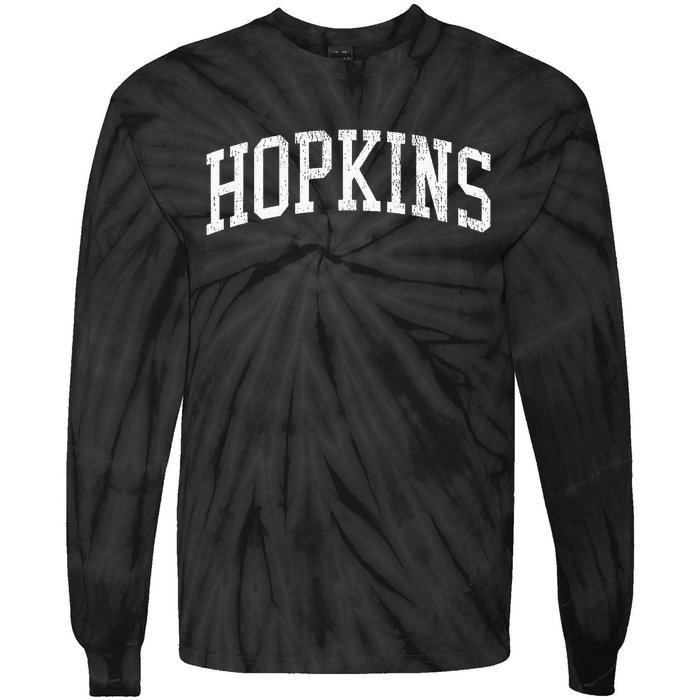 Hopkins Mn Vintage Athletic Sports Js02 Tie-Dye Long Sleeve Shirt