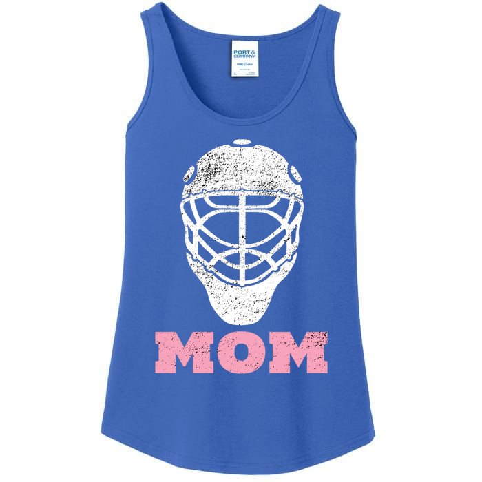 Hockey Mom Vintage Goalie Mask Meaningful Gift Gift Ladies Essential Tank