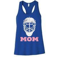 Hockey Mom Vintage Goalie Mask Meaningful Gift Gift Women's Racerback Tank