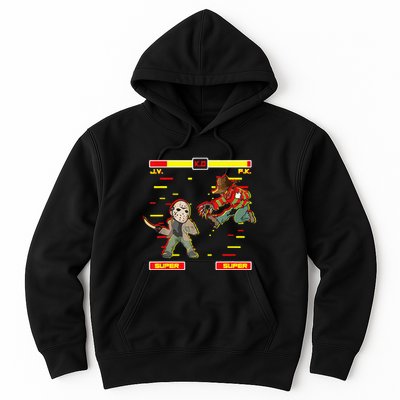 Horror Movie Video Game Lazy Halloween Hoodie