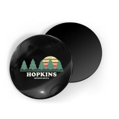 Hopkins Mn Vintage Throwback Retro 70s Design Magnet