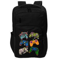 Halloween Monster Video Game Controllers Impact Tech Backpack